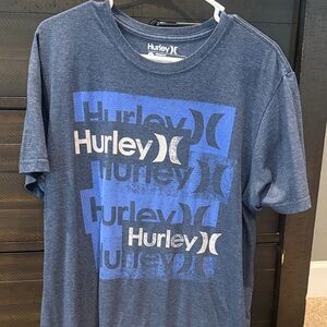 Hurley Men's Navy Graphic Tee